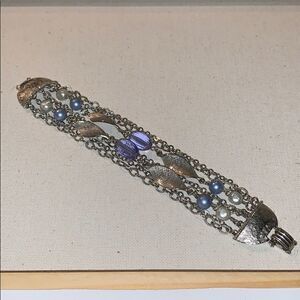 Vintage 8 Chain Bracelet 